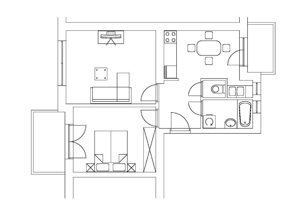 Apartment Grga Zagreb Kamer foto